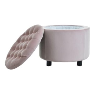 Pufa otwierana różowa Sorento