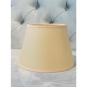 Abażur bawełniany stożek brzoskwiniowy CORAL CLASSIC 14cm