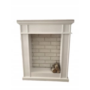 Portal kominkowy drewniany atrapa w stylu hamptons No2 Wybierz rozmiar