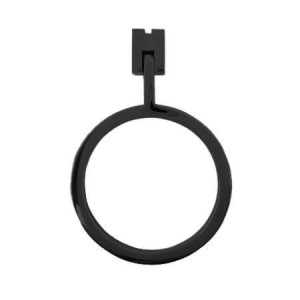 UCHWYT KOŁATKA MEBLOWA MODERN BLACK MAT KNOCKER 45MM