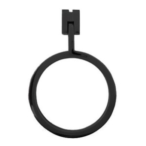 UCHWYT KOŁATKA MEBLOWA MODERN BLACK MAT KNOCKER 72MM
