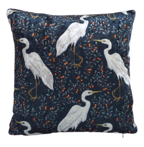 Poduszka welurowa Czaple Wybierz rozmiar  