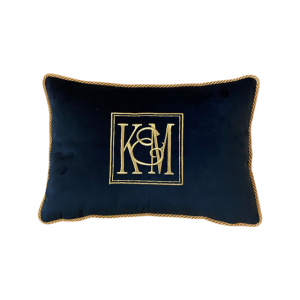 PODUSZKA WELUROWA OZDOBNA Z HAFTEM WYBIERZ KOLOR I ROZMIAR  " TASSELS NO 2" 