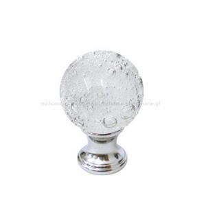 GAŁKA KRYSZTAŁOWA MEBLOWA"CYSTAL BUBBLES"25MM