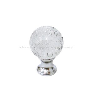 GAŁKA KRYSZTAŁOWA MEBLOWA"CRYSTAL BUBBLES"20MM