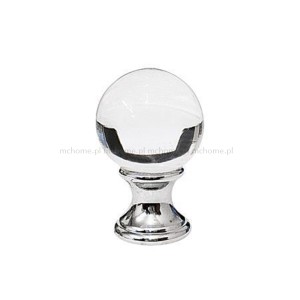 GAŁKA KRYSZTAŁOWA MEBLOWA"CRYSTAL CLEAR BALL"25MM