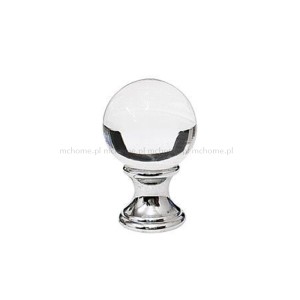 GAŁKA KRYSZTAŁOWA MEBLOWA"CRYSTAL CLEAR BALL"20MM
