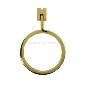 UCHWYT KOŁATKA MEBLOWA"MODERN GOLD KNOCKER"45MM