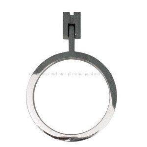 UCHWYT KOŁATKA MEBLOWA"MODERN SILVER KNOCKER"72MM