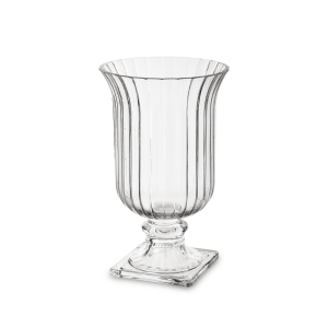 Wazon szklany na nóżce Madame 25,5cm