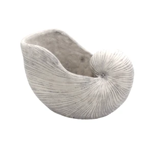 Muszla dekoracyjna doniczka Snail h24cm