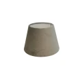 Abażur welurowy szary do lampy kinkietu Roland Grey 14cm
