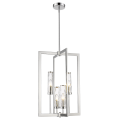 Lampa wisząca srebrna Oxford No 1