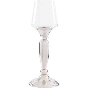 Świecznik srebrny Sophie M 14x14x37cm