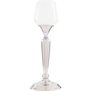 Świecznik srebrny Sophie L 14x14x47cm