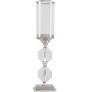 Świecznik srebrny Adele L 14x11x49cm