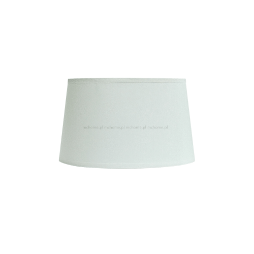 Abażur bawełniany owalny White Classic 14,5cm
