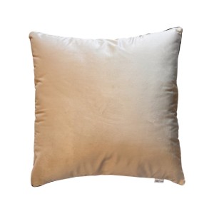 Poduszka welurowa gładka beżowo złota Andrea no2 Wybierz kolor i rozmiar