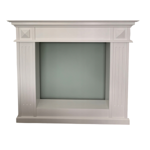 Portal kominkowy drewniany atrapa w stylu hamptons No3 Wybierz rozmiar