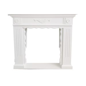 Portal kominkowy drewniany atrapa w stylu hamptons No 6