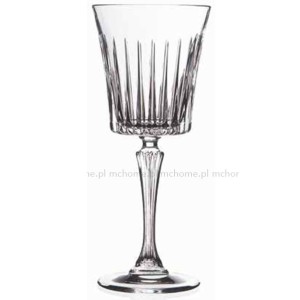 KIELISZKI KRYSZTAŁOWE KOMPLET 6SZT DO WINA BIAŁEGO STRIPE 227ML