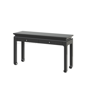 Konsola drewniana czarna Opium 140x40x90cm 