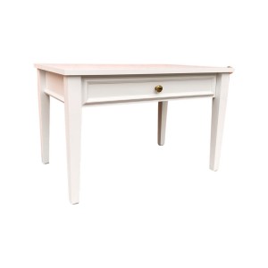 Stolik kawowy biały z szufladą Giorgio