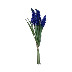 Szafirek fioletowy bukiecik sztuczny h 28cm