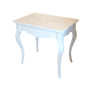 Konsola drewniana biała Siena