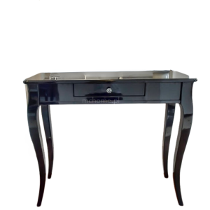 Konsola drewniana czarna Firenze 100x40x75cm 