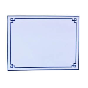 Podkładka na stół biała Hampton Elegance 45x34cm