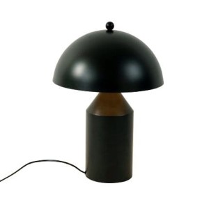 Lampa stołowa metalowa czarna Bobby h 52cm 