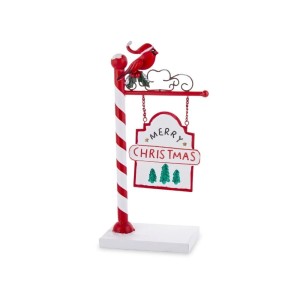 Tablica dekoracyjna świateczna Candy Cane Merry Christmas 19x10,5xh37cm