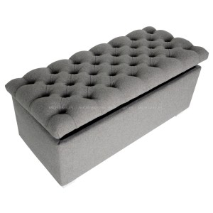 ŁAWECZKA PIKOWANA OTWIERANA L.GREY"DESPRES"