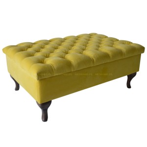 ŁAWECZKA PIKOWANA OTWIERANA YELLOW VELVET FLORE PARIS Wybierz rozmiar