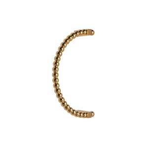 Uchwyt meblowy metalowy mosiądz Perle HM 160x36mm