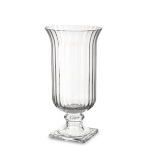Wazon szklany na nóżce Madame 30,5 CM