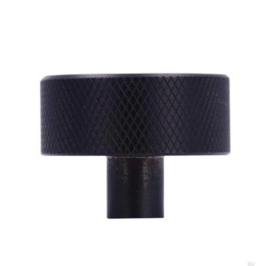 Gałka meblowa czarna Hampton