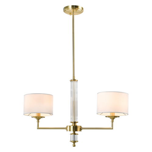 Lampa wisząca SUTTON P02838BR-WH