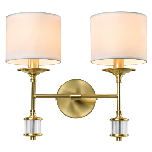 Kinkiet SUTTON W02852BR-WH