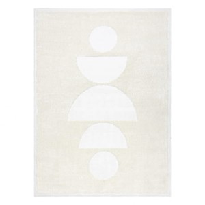 Dywan nowoczesny kremowo biały Monroe 