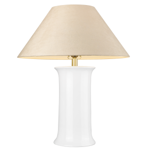 Lampa stołowa MONROE T01869BR-WH