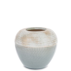 Wazon ceramiczny Blue   13x14x14 cm