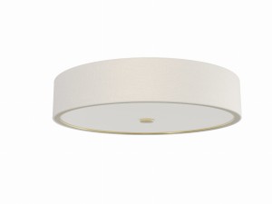 Plafon metalowy złoty szczotkowany Zalindro Old Gold 54 cm 