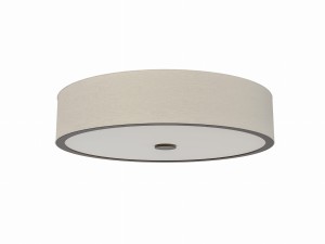 Plafon metalowy brązowy  Zalindro PL Chocco 54 cm   