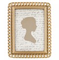Ramka na zdjęcia złota Chain 23x18cm
