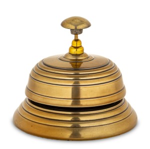 Dzwonek recepcyjny złoty 