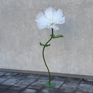 Kwiat sztuczny gigant eustoma h 180cm