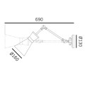 Kinkiet PAGE W01583BR