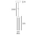 Lampa wisząca QUINCY P01828NS